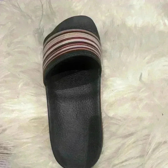 Paul Smith Black Stripe Ruben Men's Slides - size9(fits like 8) + travel cologne - Picture 2 of 3